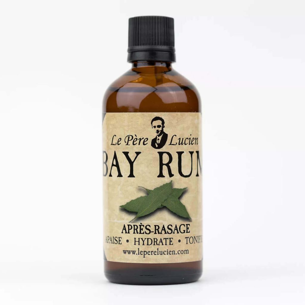 Après-rasage BAY RUM Le Père Lucien – Lotion Hydratante Glycérine 100% Naturelle – 100 Ml